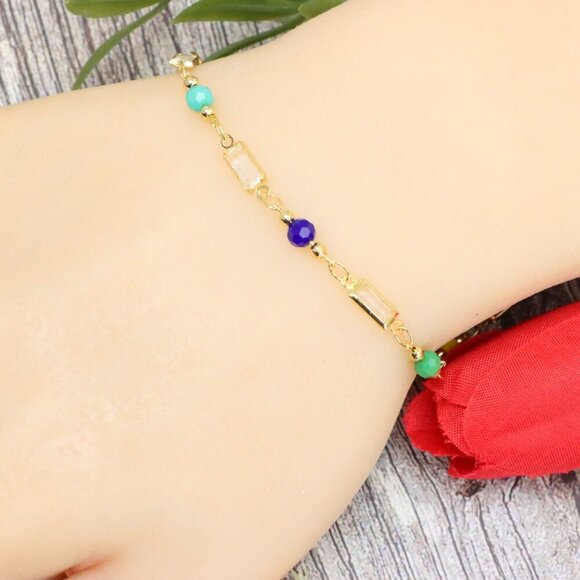 "Trendy Handmade Bracelet – A Stylish Gift for Women & Girls, MAR091665 - Picture 3 of 10